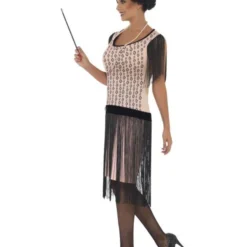 Schmink Specialist -Schmink Specialist 1920s coco flapper charleston kostuum pink 1