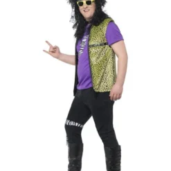 80s Curves Rock Star Kostuum -Schmink Specialist 80s curves rock star kostuum 3