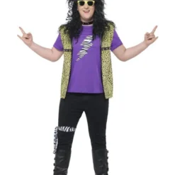 80s Curves Rock Star Kostuum -Schmink Specialist 80s curves rock star kostuum 4