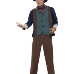 Arme Victoriaanse Man Kostuum