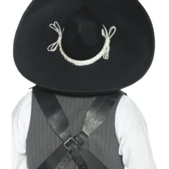 Authentieke Mexicaanse Sombrero, Zwart
