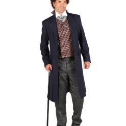 Biedermeijer Heer, Marineblauw