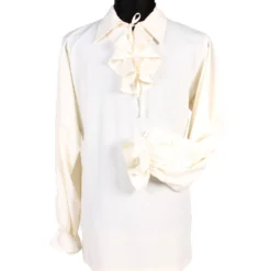 Blouse Piraat/Middeleeuwen, Ecru