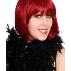 Boa Zwart/Goud Lurex 180 Cm, 75 Gram