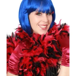 Boa Zwart/Rood 180cm, 75 Gram