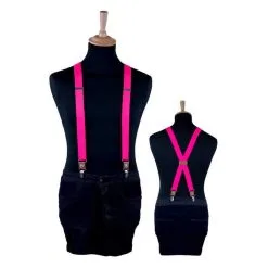 Bretels Luxe Neon Roze