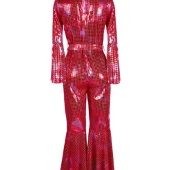 Catsuit "Disco", Rood -Schmink Specialist catsuit disco rood 2