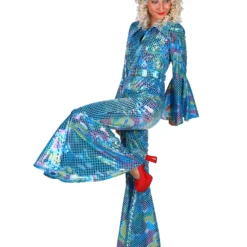 Catsuit "Disco" Turquoise