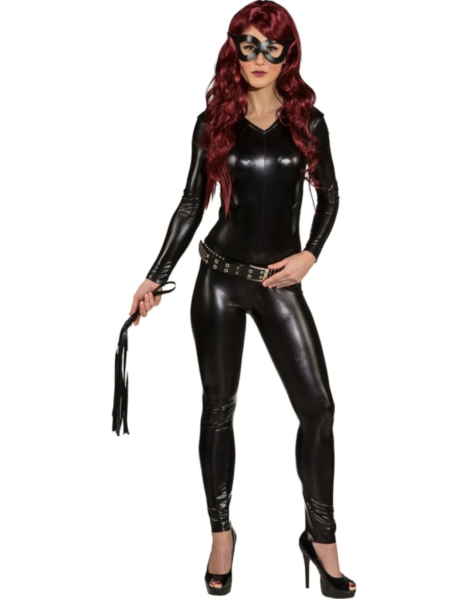 Catsuit Voor Dames, Zwart 1 Catsuit Voor Dames, Zwart