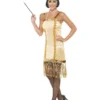 Charleston Flapper Kostuum, Goud
