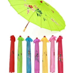 Chinese Paraplu Bonte Opdruk Assorti