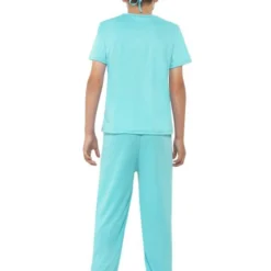 Chirurg Kostuum, Blauw -Schmink Specialist chirurg kostuum blauw 3