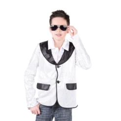 Colbert Pailletten Wit Kind