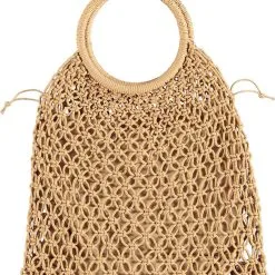 Dames Strandtas Naturel