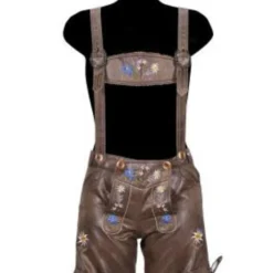 Damesbroek Kort "Beate" Rustik Bruin -Schmink Specialist damesbroek kort beate rustik bruin 2