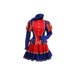 Damespiet Murcia Rood/blauw