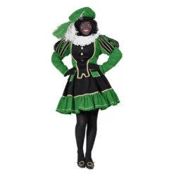 Damespiet Murcia Zwart/groen