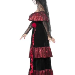 Day Of The Dead Bride Kostuum -Schmink Specialist day of the dead bride kostuum 3