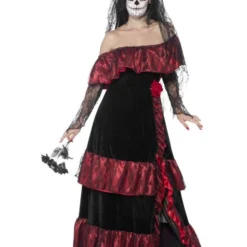 Day Of The Dead Bride Kostuum -Schmink Specialist day of the dead bride kostuum 4