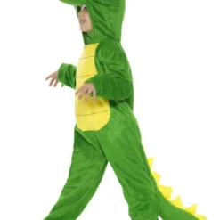 Deluxe Krokodil Kostuum, Kind -Schmink Specialist deluxe krokodil kostuum kind 3