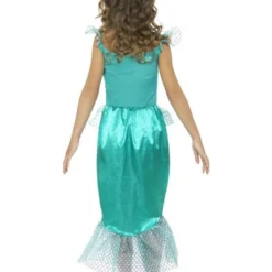 Deluxe Zeemeermin Kostuum, Groen -Schmink Specialist deluxe zeemeermin kostuum groen 2