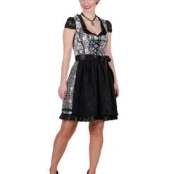 Dirndl "Isabella", Zwart-Wit