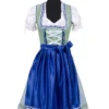 Dirndl ''Marlene'', Groen-blauw