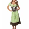 Dirndl Suedine Groen
