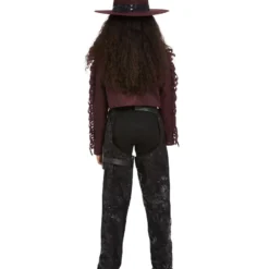 Donker Western Cowgirl Kostuum -Schmink Specialist donker western cowgirl kostuum 3