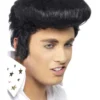 Elvis Deluxe Pruik Zwart