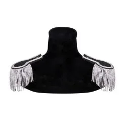 Epauletten, Zilver-Zwart