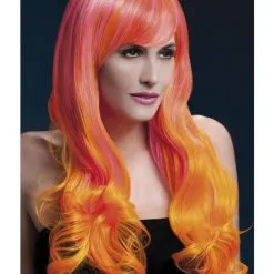 Fever Emily Pruik, Pink / Oranje