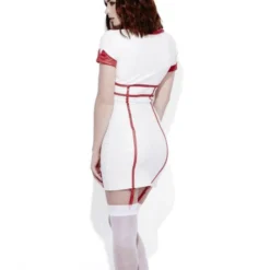 Fever Verpleegster Kostuum Wetlook -Schmink Specialist fever verpleegster kostuum wetlook 2
