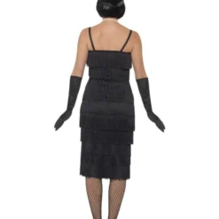 Flapper Kostuum, Zwart -Schmink Specialist flapper kostuum zwart 2