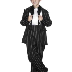 Gangster Zoot Kostuum, Zwart