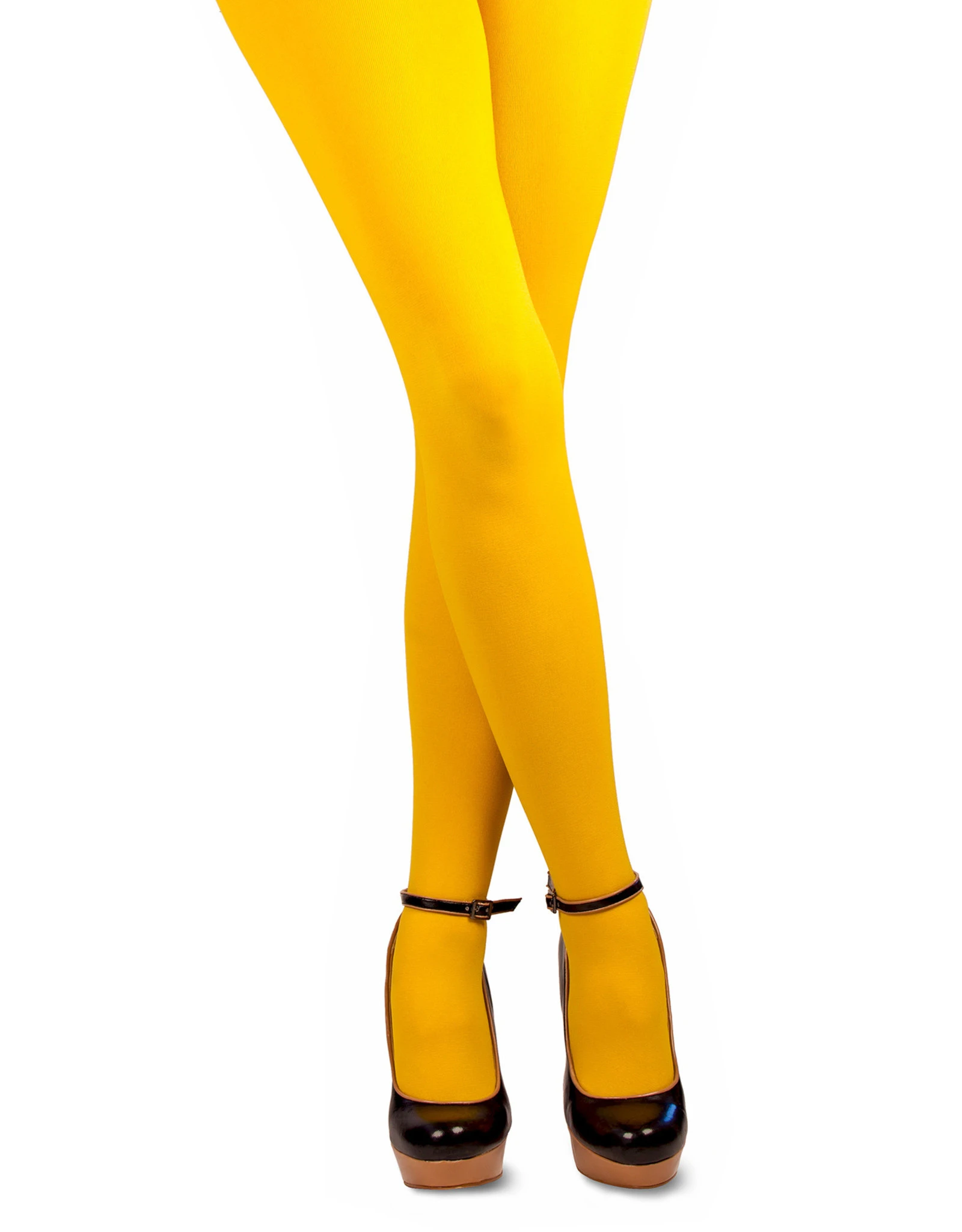 Gekleurde Panty, Geel 1 Gekleurde Panty, Geel