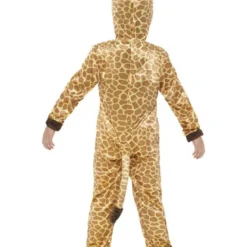 Giraf Kostuum Kind, Bruin -Schmink Specialist giraf kostuum kind bruin 3