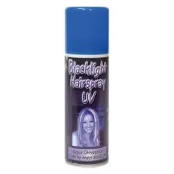 Haarkleurspray Blacklight (125ml) -Schmink Specialist haarkleurspray blacklight 125ml 2
