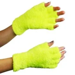 Handschoenen Softy Fluor Geel
