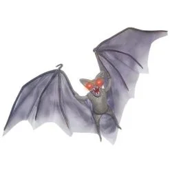 Hangdecoratie Halloween Vleermuis Met Licht (120 Cm)