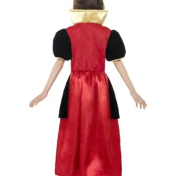 Harten Koningin Kostuum, Kind -Schmink Specialist harten koningin kostuum kind 2