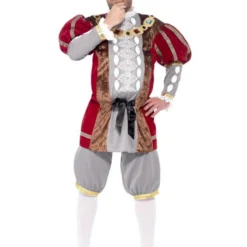 Henry VIII Deluxe Kostuum -Schmink Specialist henry viii deluxe kostuum 5