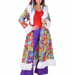 Hippie Mantel "Smile", Lang