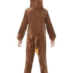 Hond Kostuum, Bruin, Kind -Schmink Specialist hond kostuum bruin kind 3