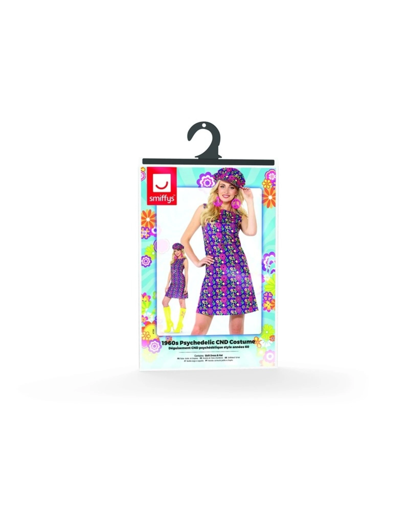 Jaren 60 Psychedelic CND Kostuum 4 Jaren 60 Psychedelic CND Kostuum - Afbeelding 4