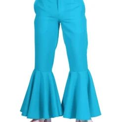 Jaren 70 Herenbroek, Turquoise