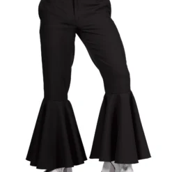 Jaren 70 Herenbroek, Zwart