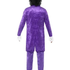 Jaren 80 Paarse Muzikant Kostuum -Schmink Specialist jaren 80 paarse muzikant kostuum 2