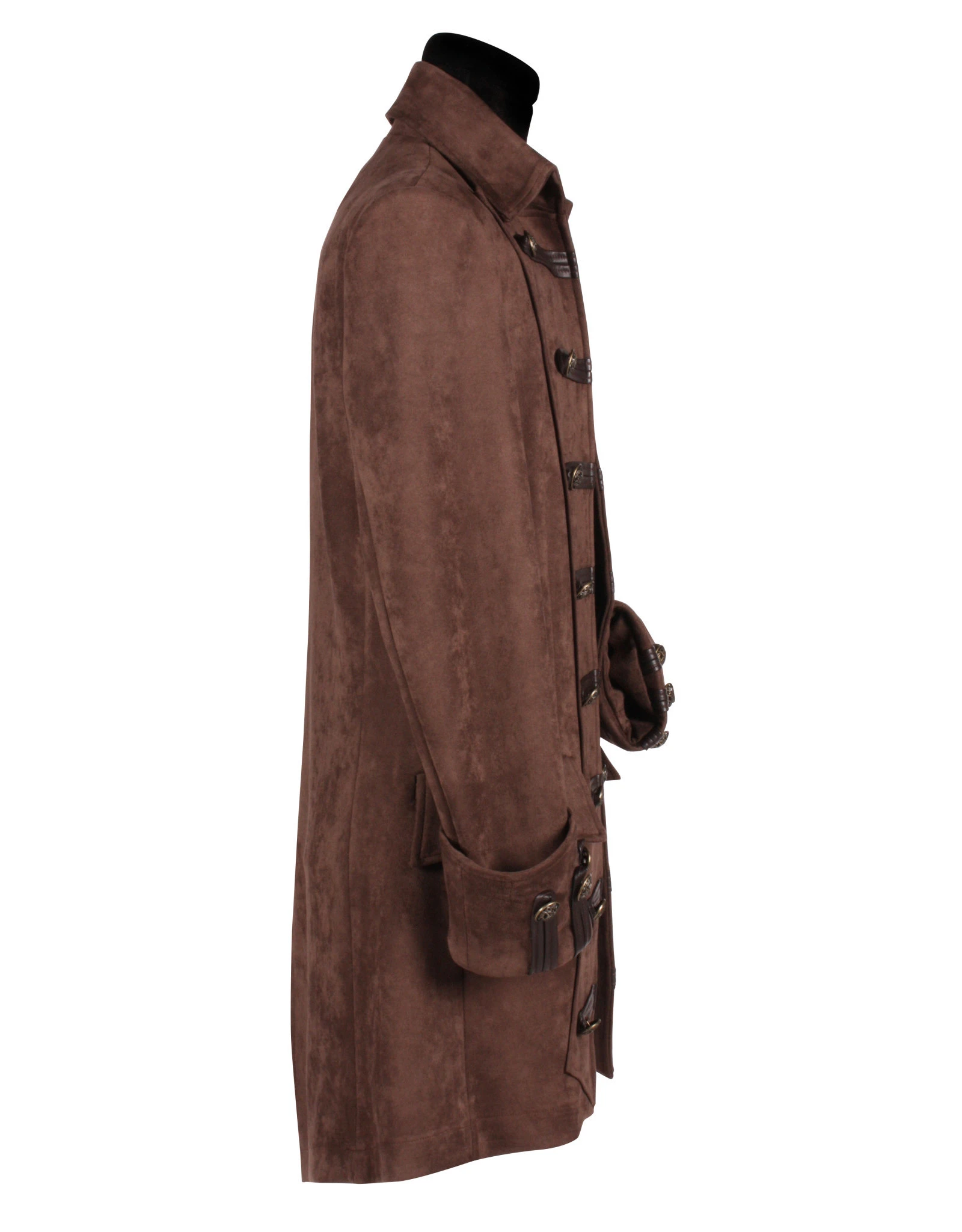 Jas Piraat Heer "Lancaster", Bruin 2 Jas Piraat Heer "Lancaster", Bruin - Afbeelding 2