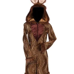 Jurkje ''Leopard'', Bruin -Schmink Specialist jurkje leopard bruin 3